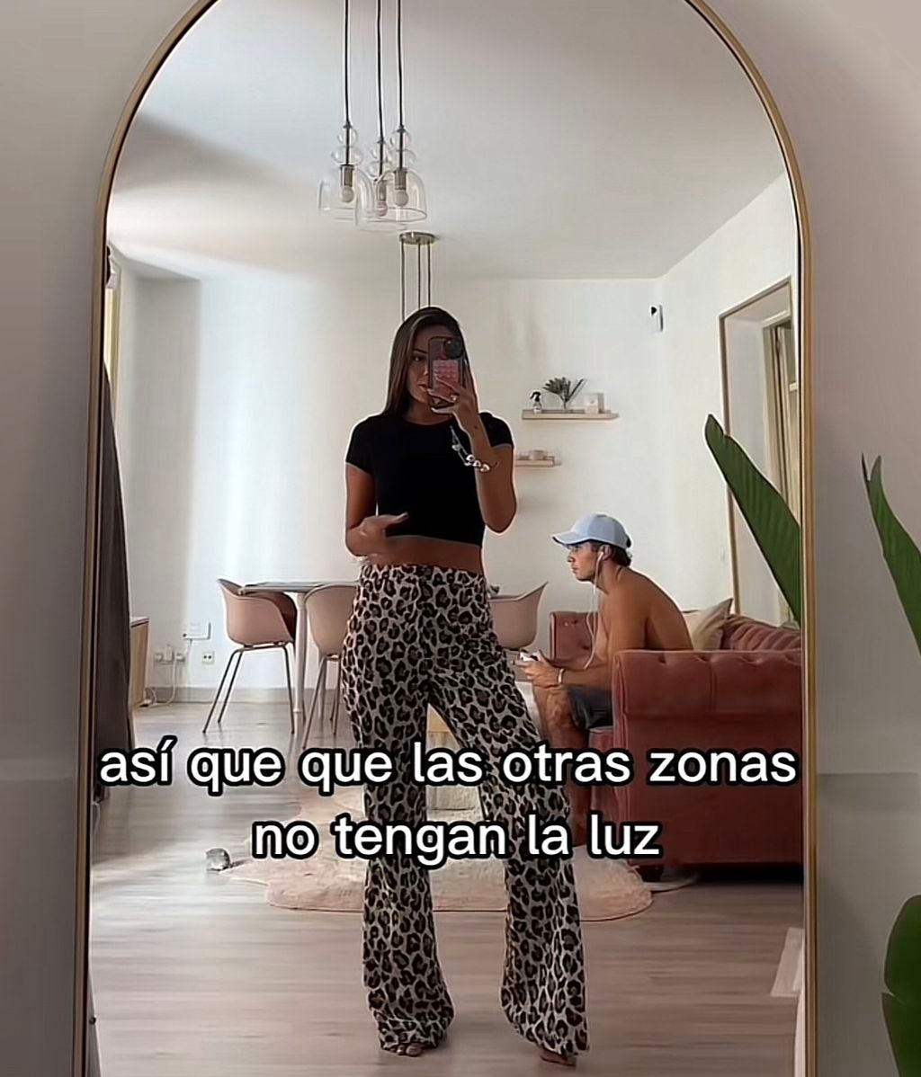 Melyssa Pinto y Marco Panosian en su casa de Madrid