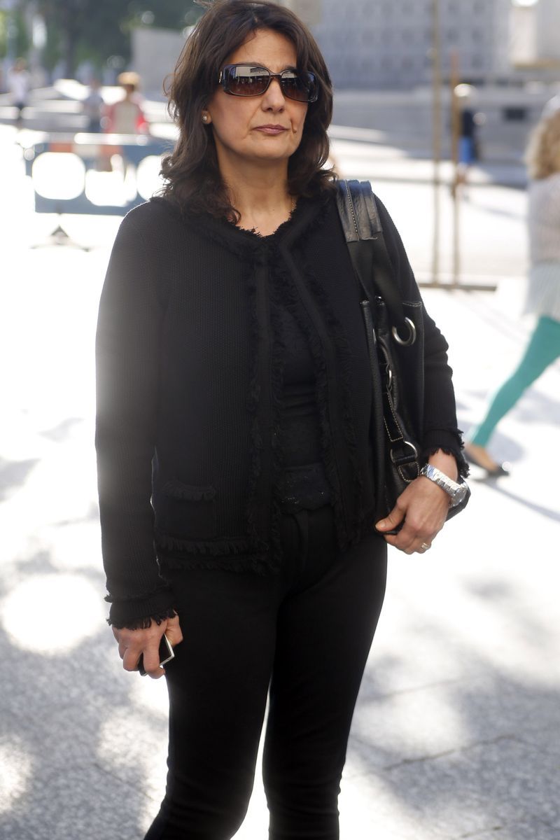Santina D'Alessandro, madre de Mario Biondo, en 2014