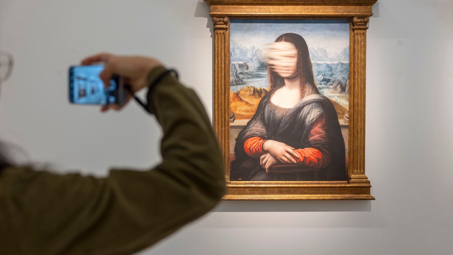 Una de las obras de la exposición 'Arte y Salud'