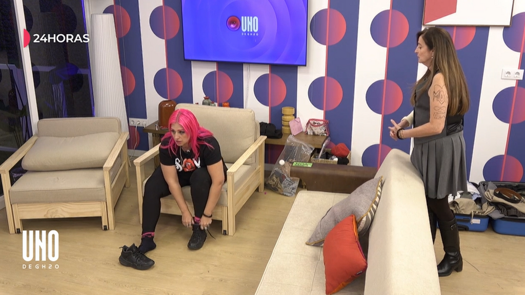 Amparo pide disculpas a Noa tras una confusión en la casita de 'Uno de GH20': "Me he quedado planchada al escucharte"