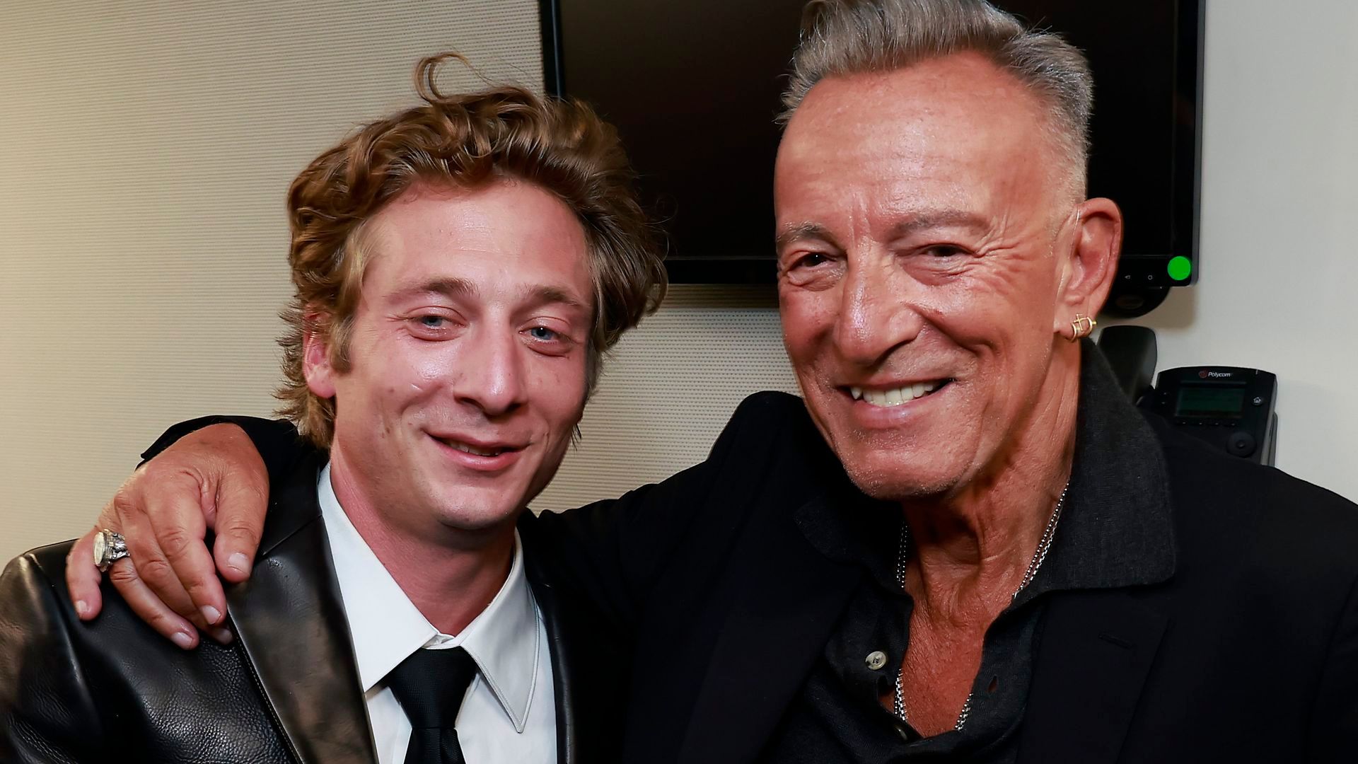 Bruce Springsteen y Jeremy Allen White