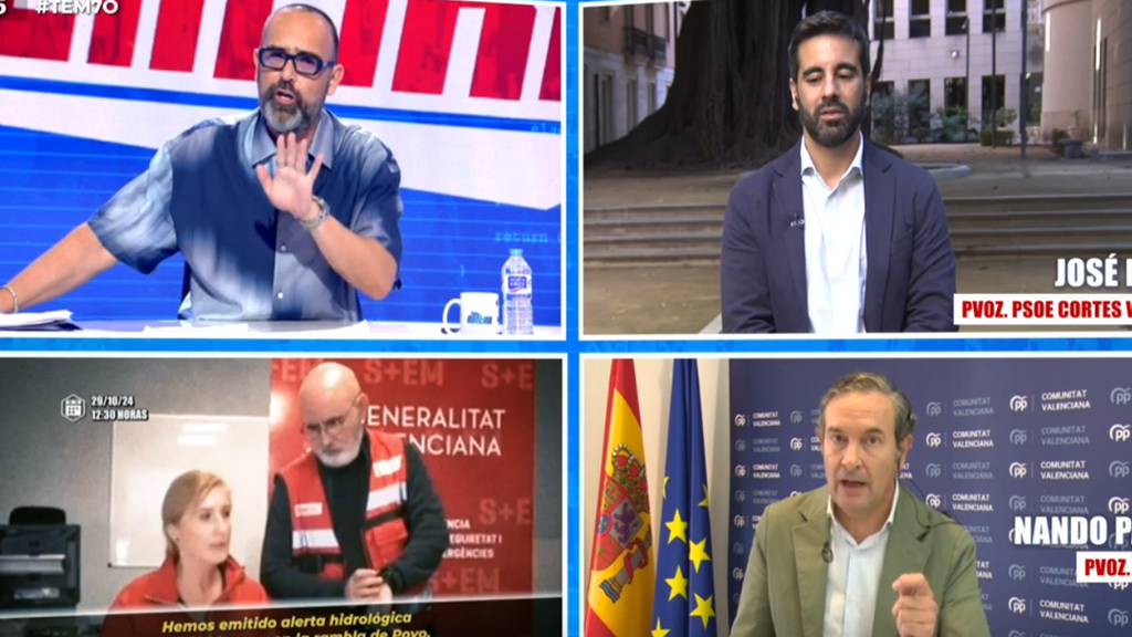 Risto Mejide explota contra Nando Pastor al defender el video del Cecopi ocultado por la Generalitat: "El mejor chiste de la tarde"