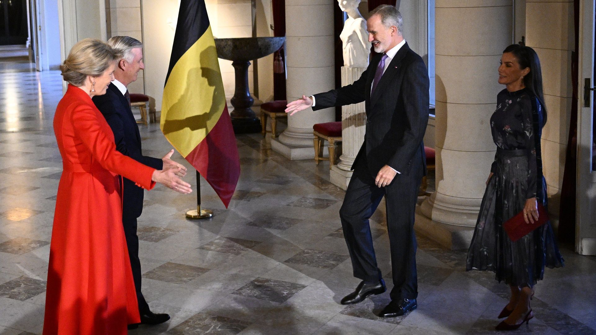 Felipe VI y Letizia y los reyes Felipe y Matilde