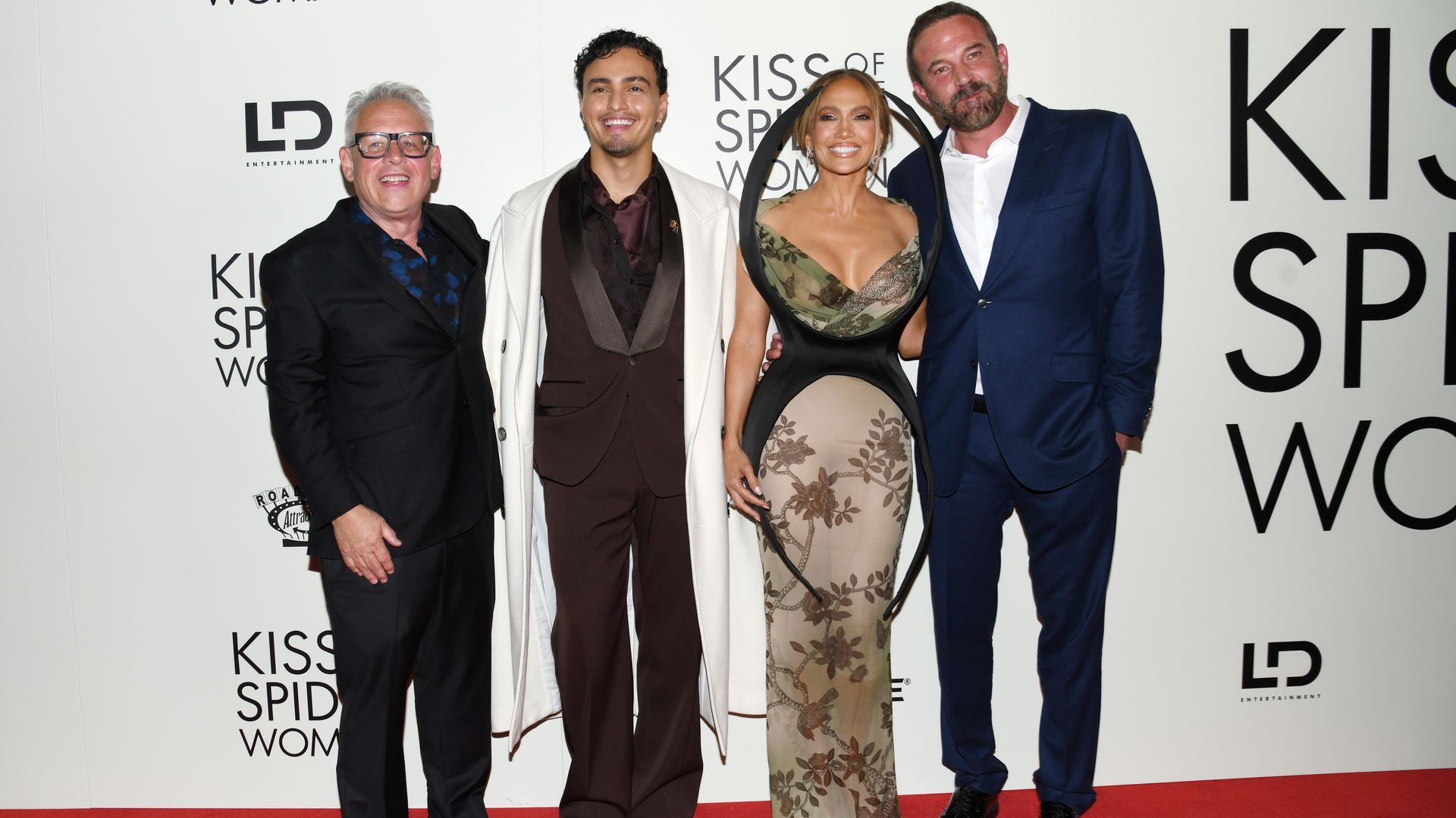 Jennifer Lopez y Ben Affleck, juntos en un photocall tras su divorcio