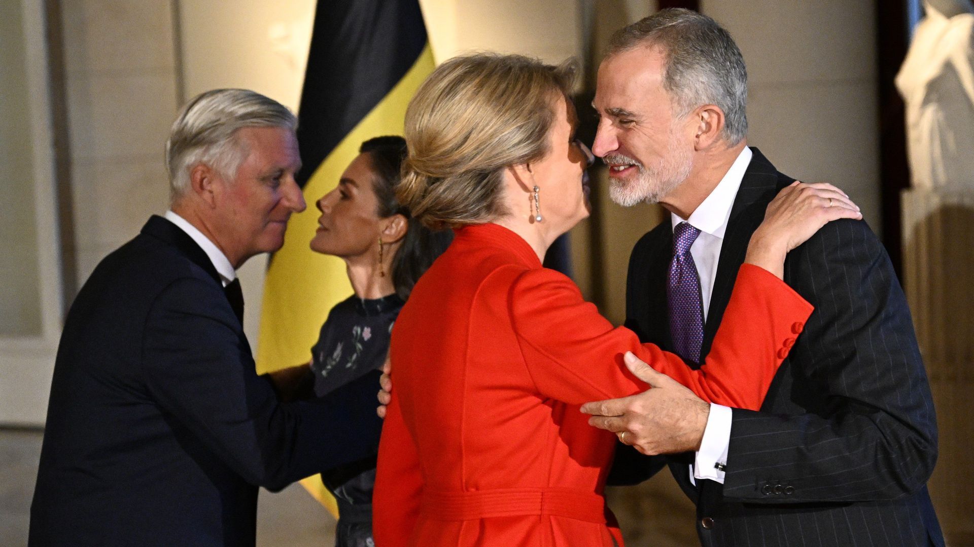 Los reyes Felipe y Letizia y los reyes Felipe y Matilda de Bélgica