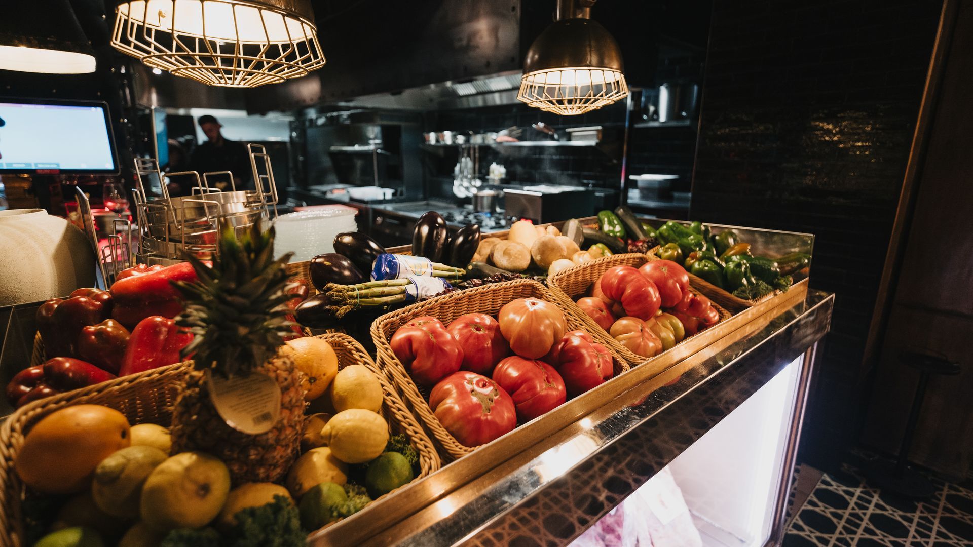 mostrador restaurante kentya