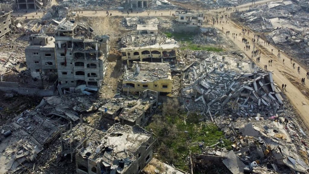 Gaza, arrasada por Israel en dos años de ofensiva militar contra la ciudad palestina