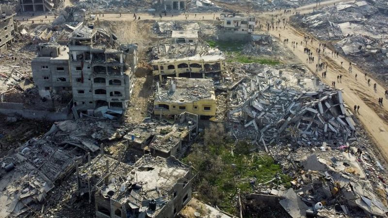 Gaza, arrasada por Israel en dos años de ofensiva militar contra la ...