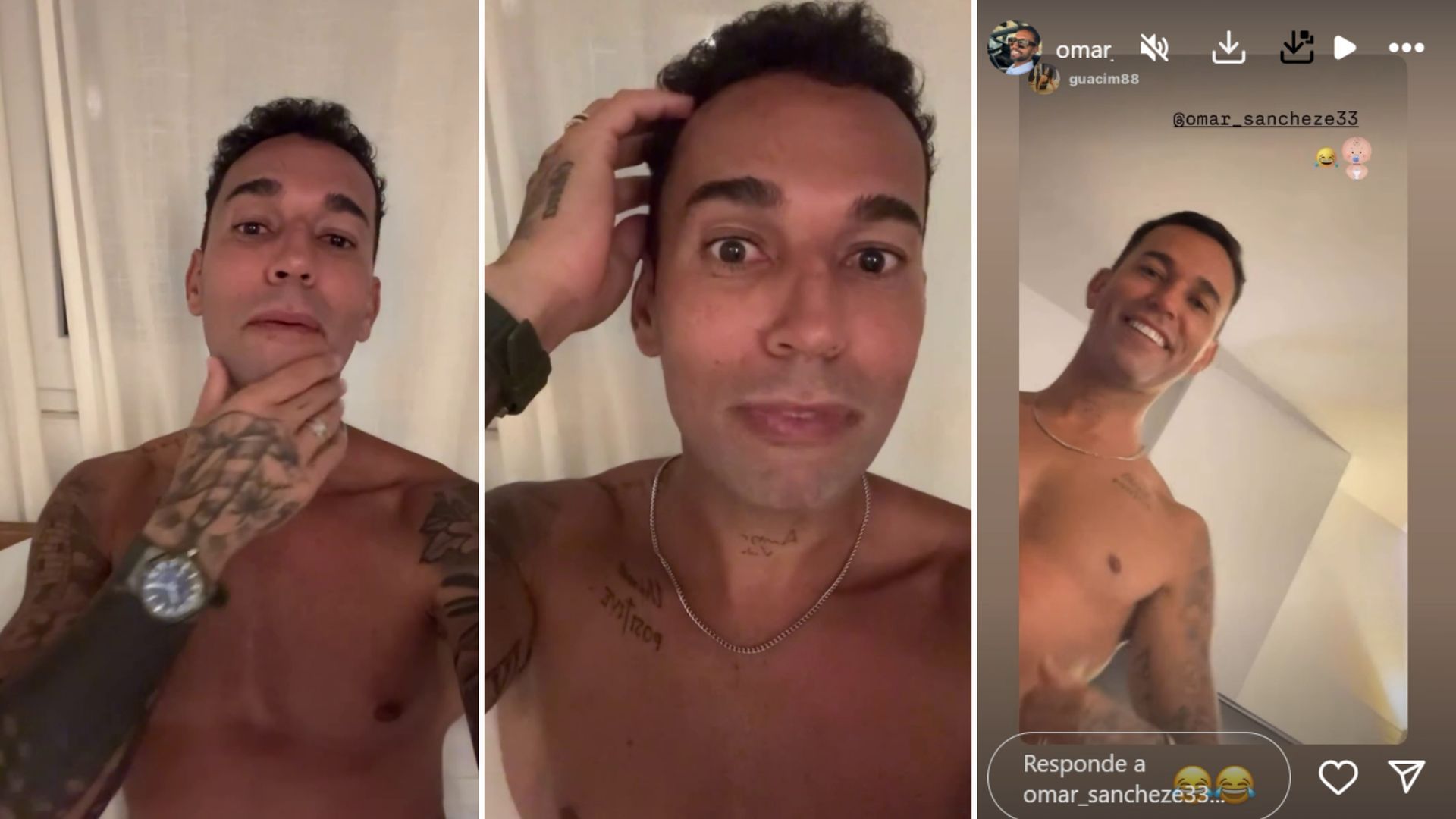 Omar Sánchez se afeita la barba por primera vez en su vida: su nueva imagen