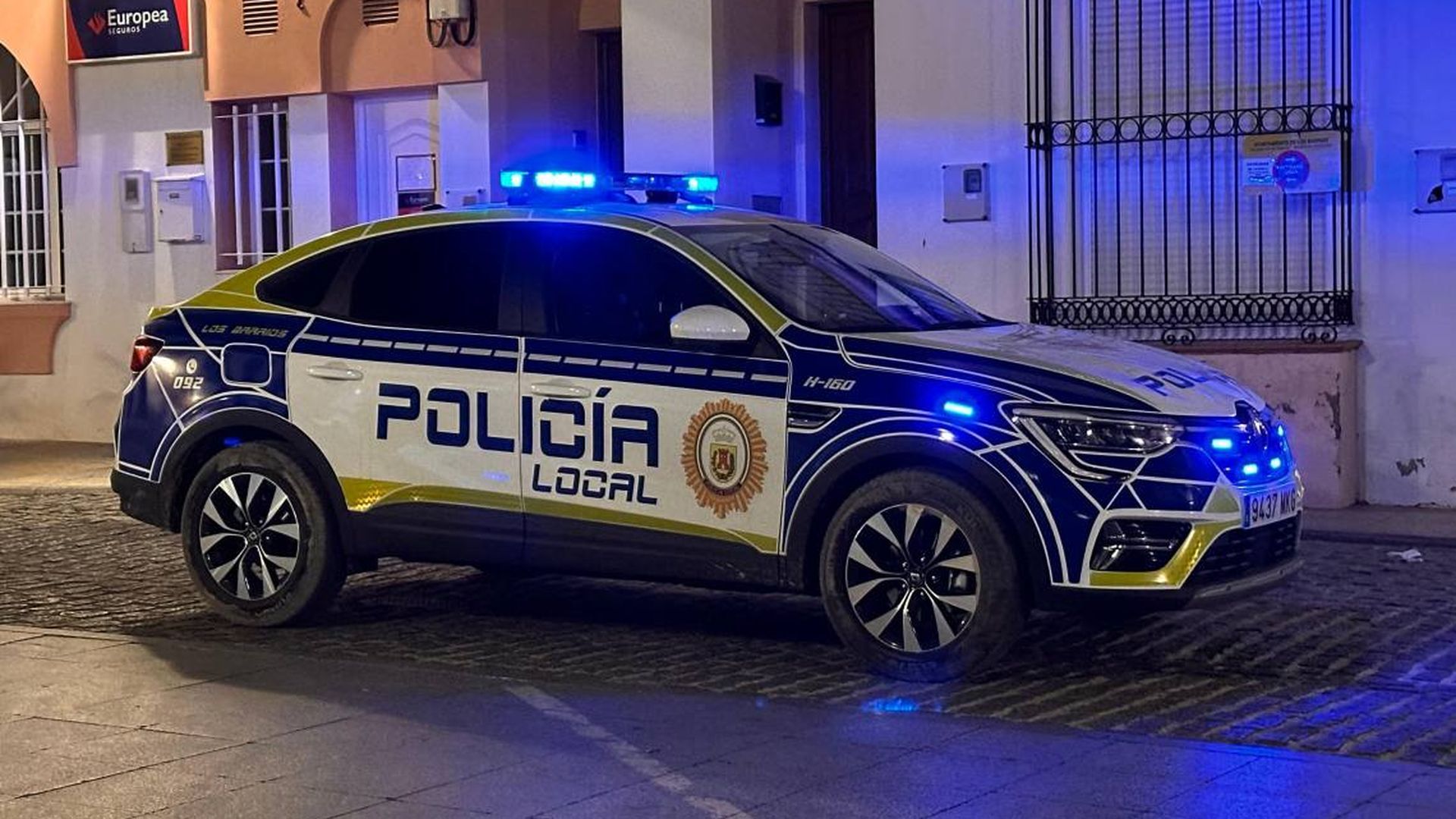 Vehículo de la Policía Local de Los Barrios, Cadiz