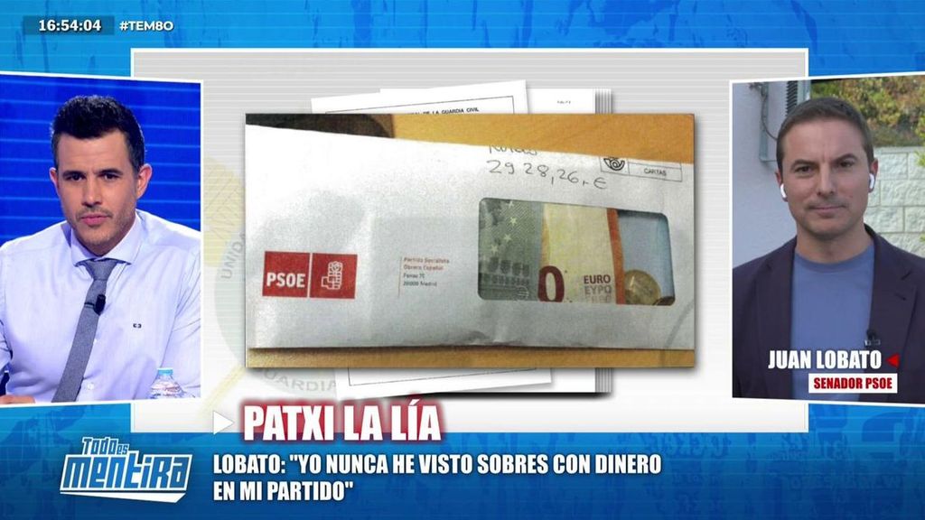 Juan Lobato aclara los sistemas de pago en el Senado, Congreso y PSOE tras la confusión de Patxi López