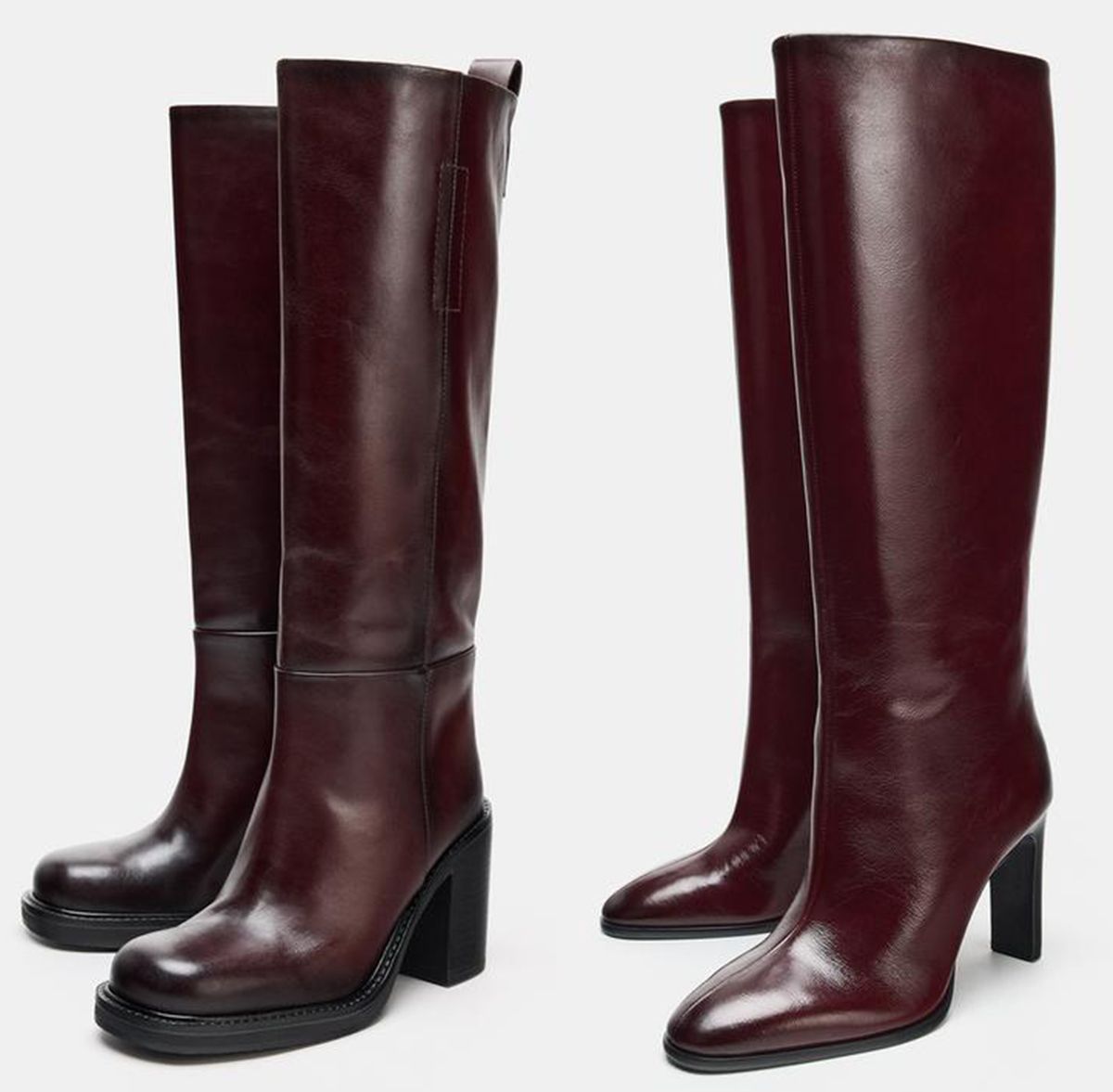 Botas burdeos