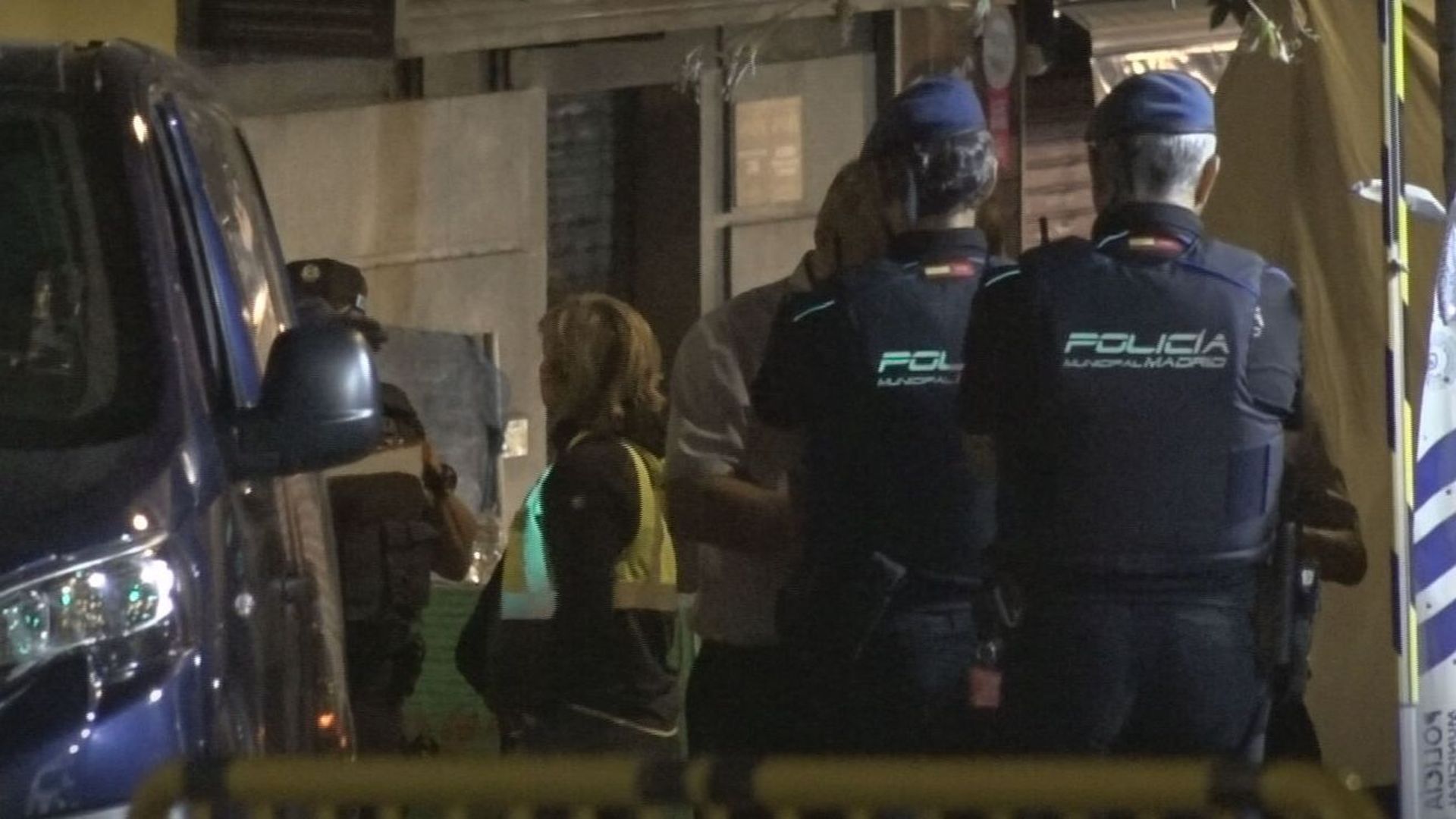 Investigacion del derrumbe del edificio en Madrid