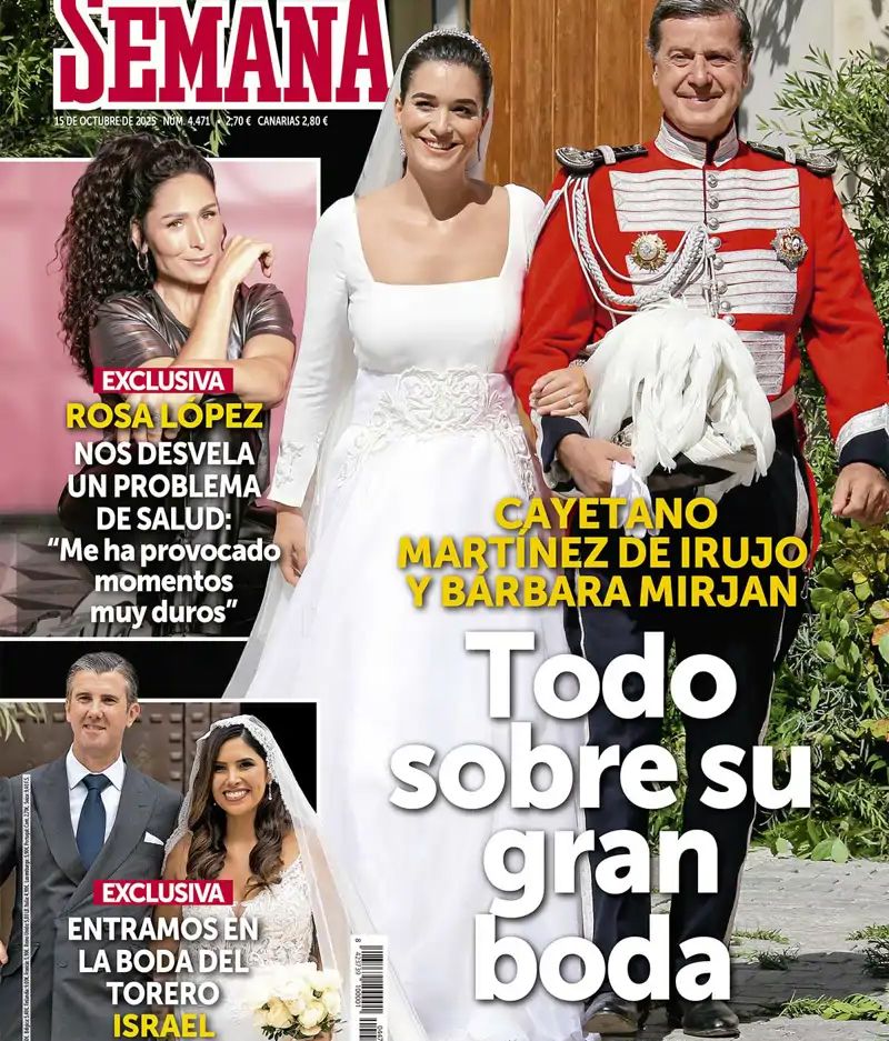 Israel Lancho, de 'GH VIP', se ha casado con Mercy Talavera