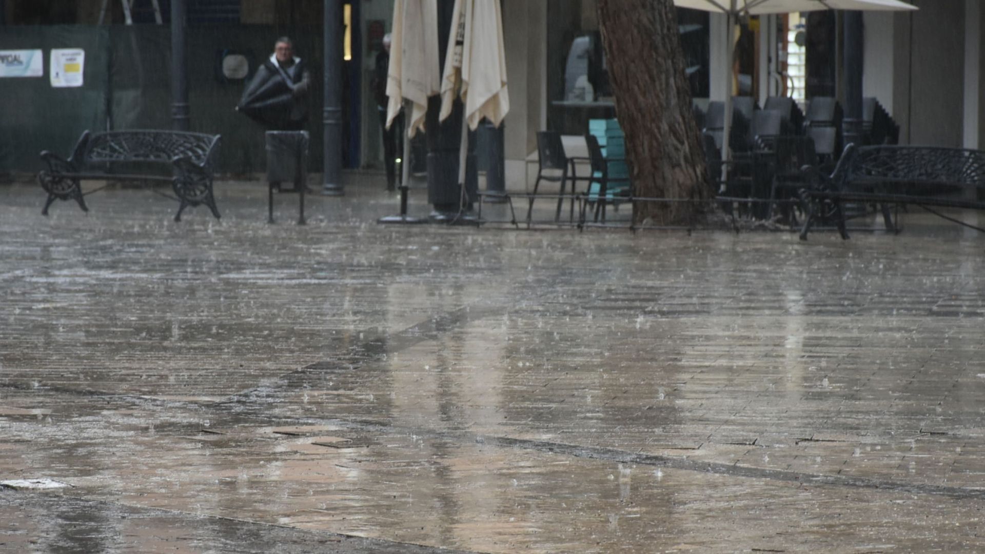 Lluvia en Castilla-La Mancha
