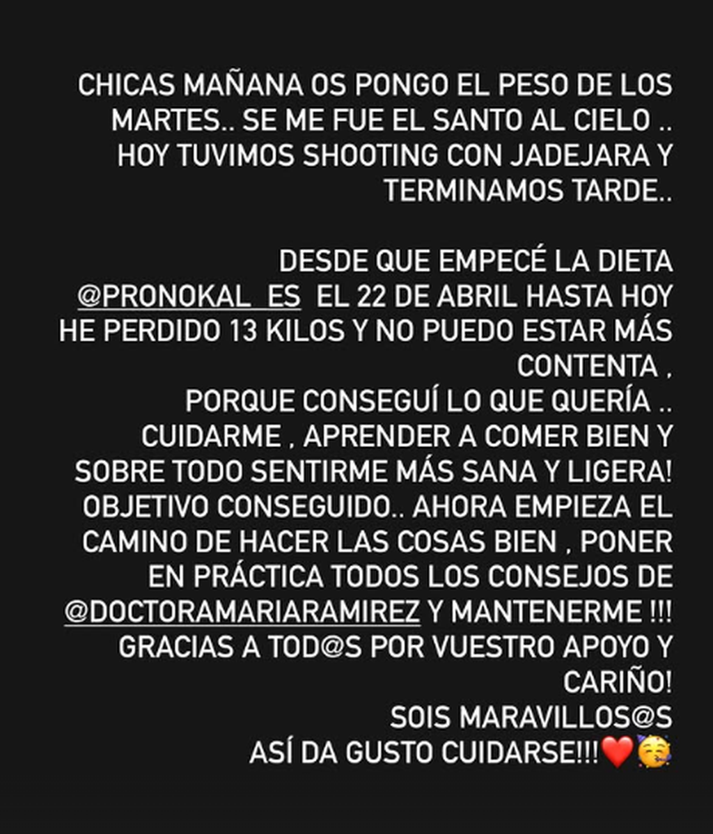 Marisa Jara habla de su cambio físico