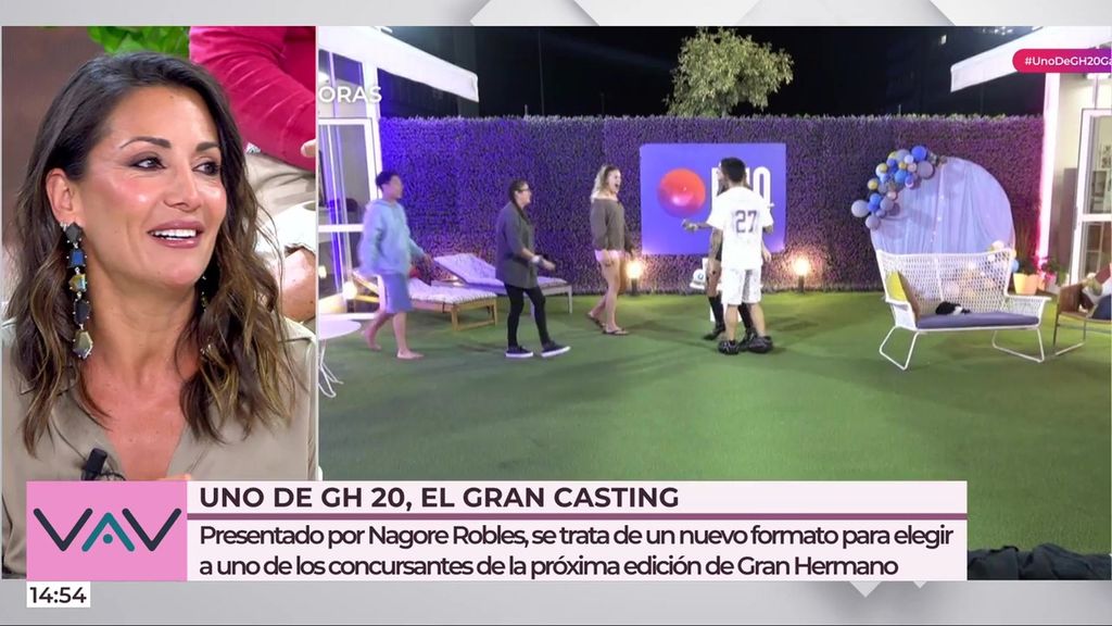 Nagore, minutos antes de entrar en la casa: "Me cuesta mucho elegir, son tan divertidos"