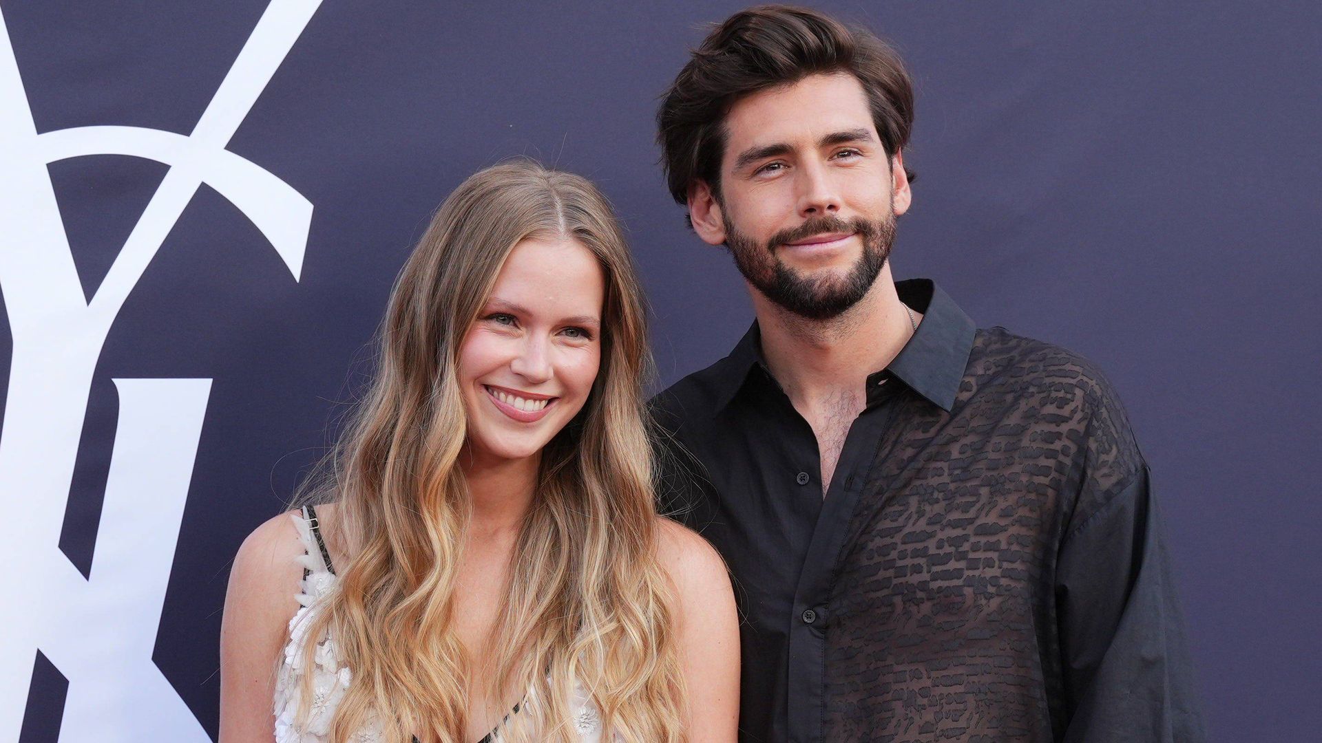 Álvaro Soler y su mujer, Melanie Kroll