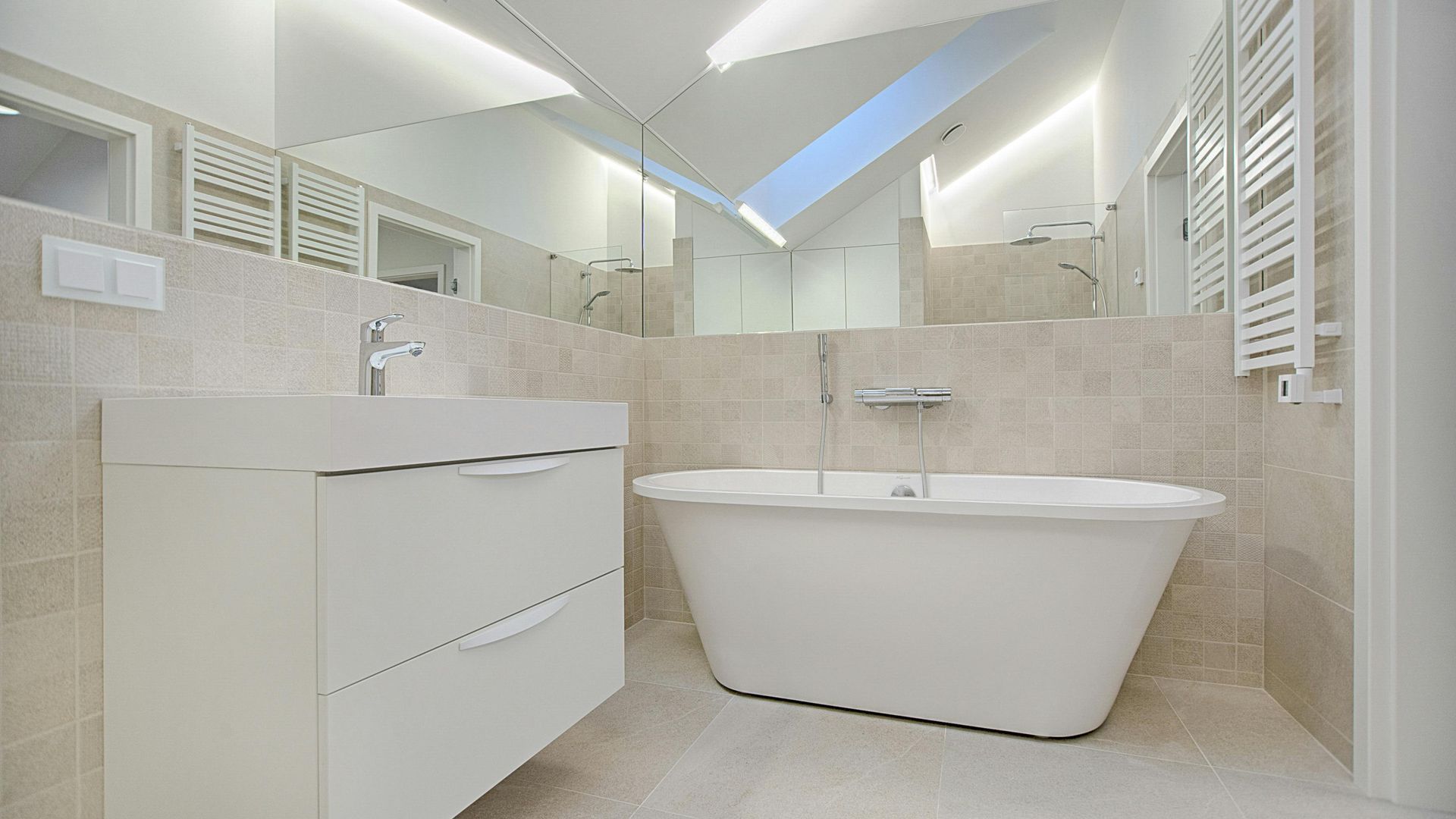 Baño con bañera