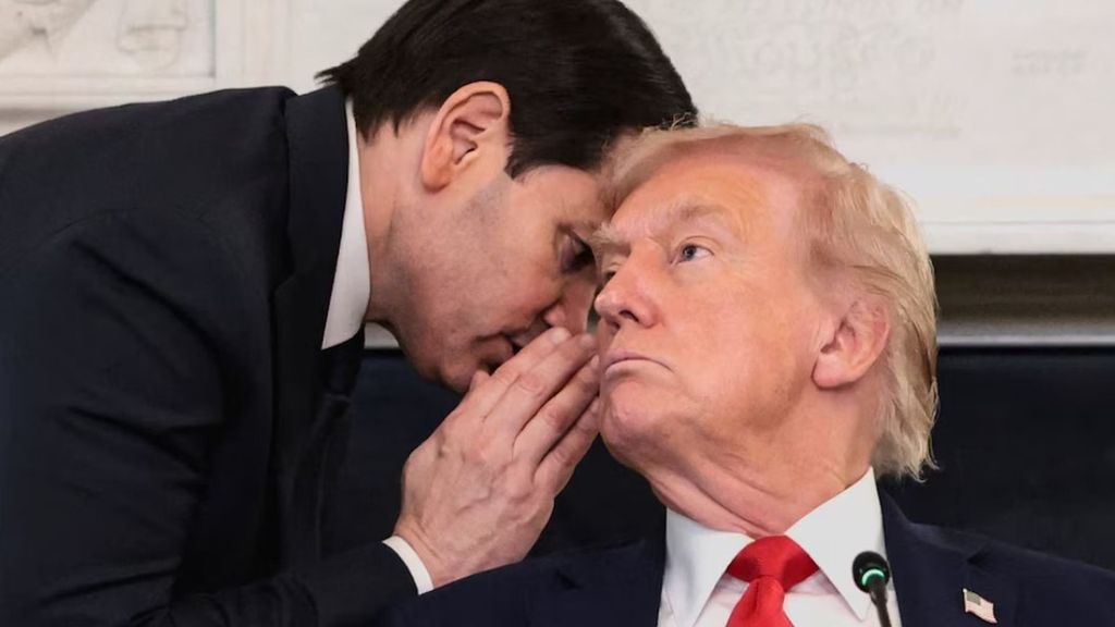 Marco Rubio le avisó al oído a Trump el acuerdo de paz entre Israel y Hamás