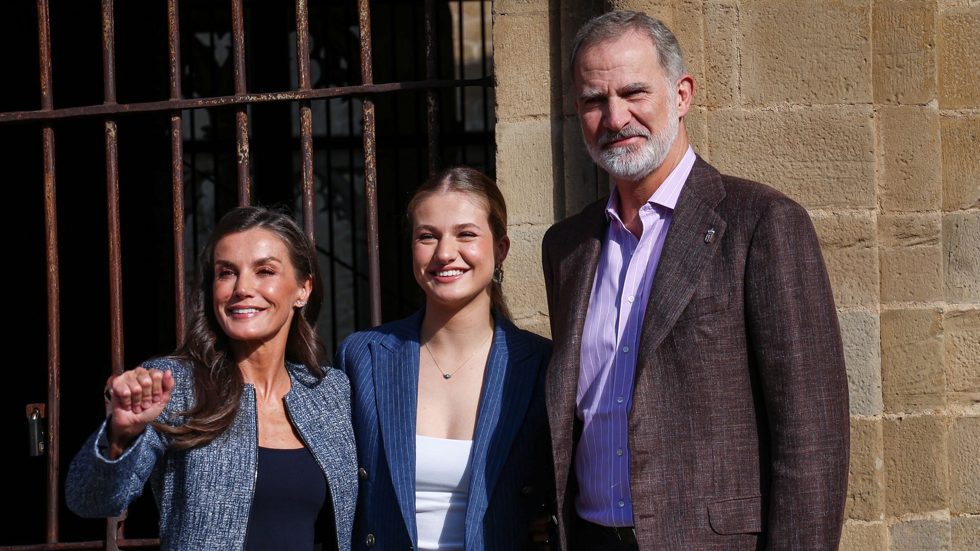 Felipe VI, Letizia y la princesa Leonor