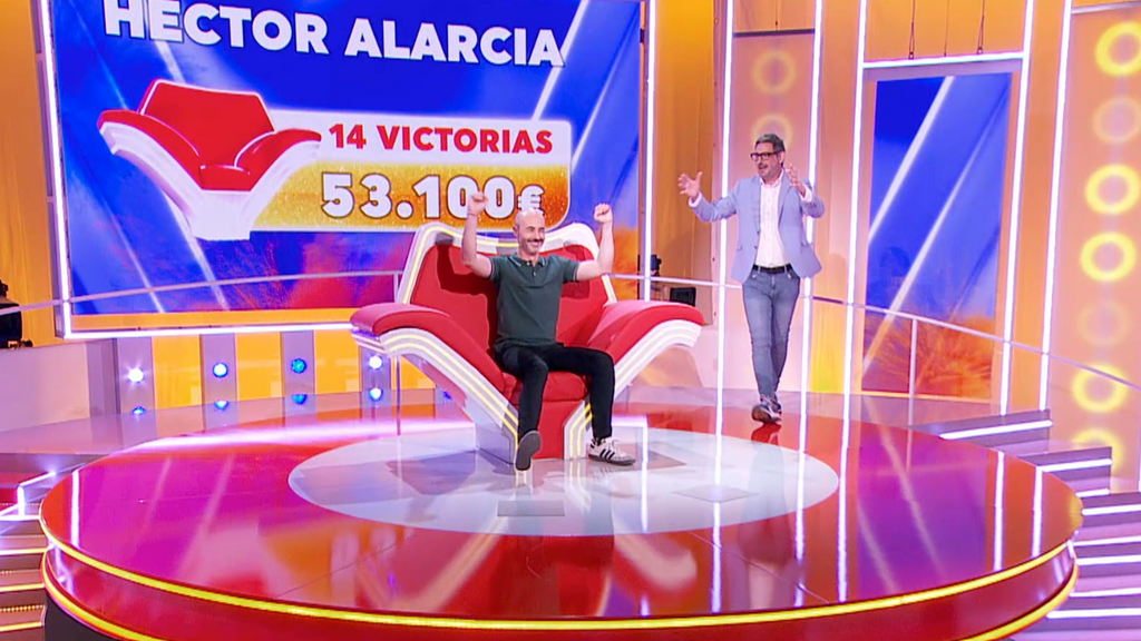 Héctor Alarcia logra un nuevo récord y supera la barrera de los 50.000 euros tras una nueva victoria