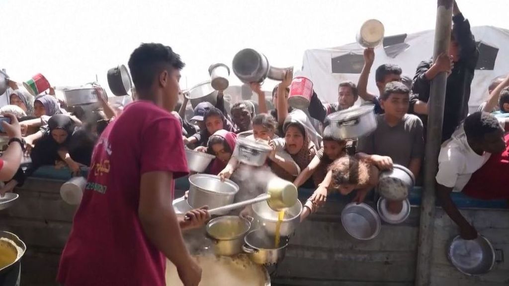 La hambruna amenaza a más de un millón de niños en Gaza por culpa del bloqueo israelí