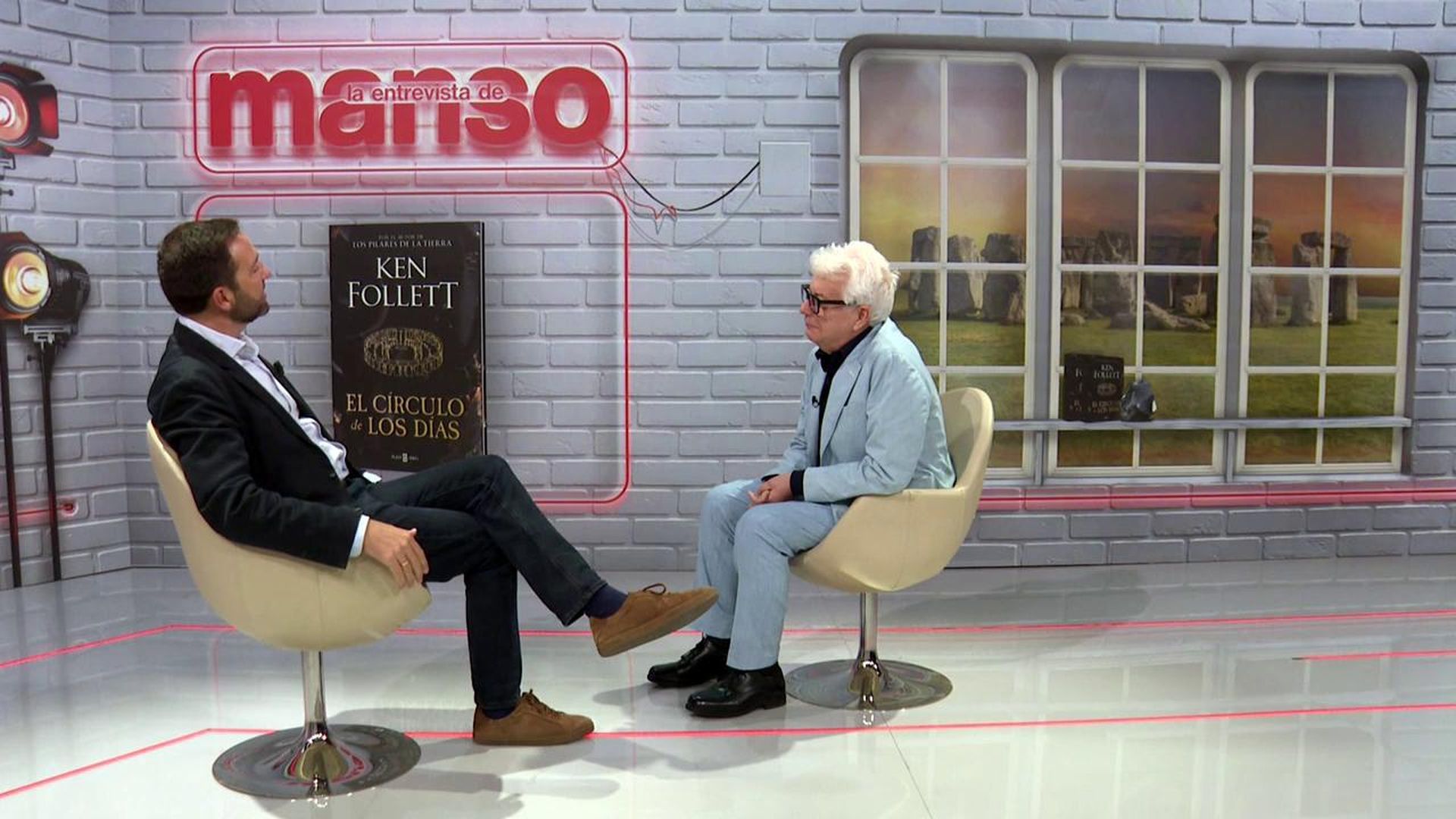 Los secretos del último libro de Ken Follet en la entrevista de Manso Los secretos del último libro de Ken Follet en la entrevista de Manso