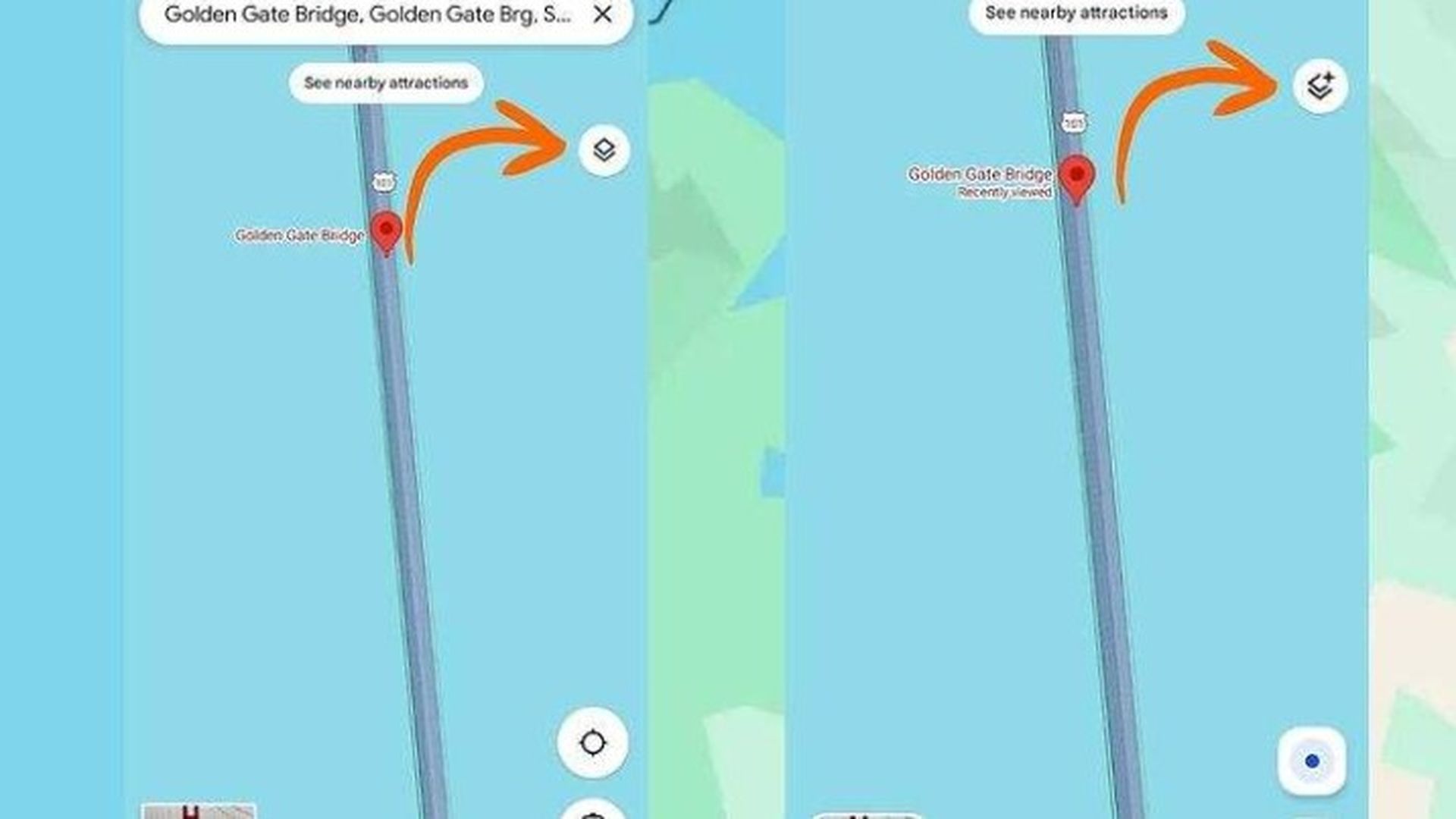 Modificación de los botones de Google Maps