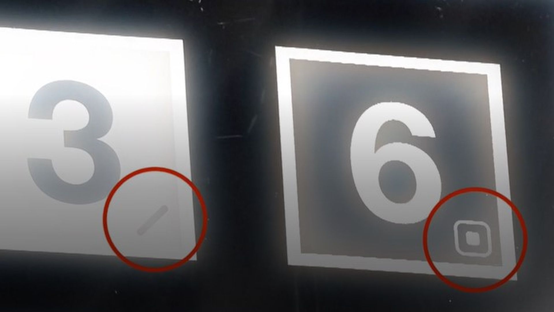 Simbología de coloeres para daltónicos