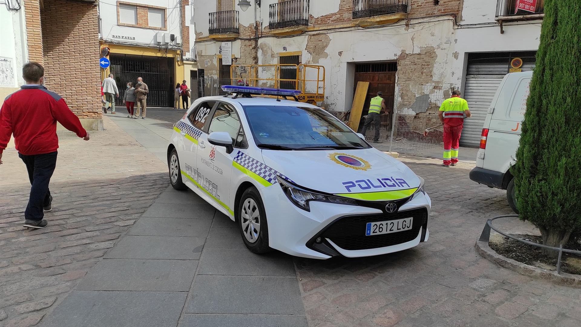 Un coche patrulla de la Policía Local, en una imagen de archivo.