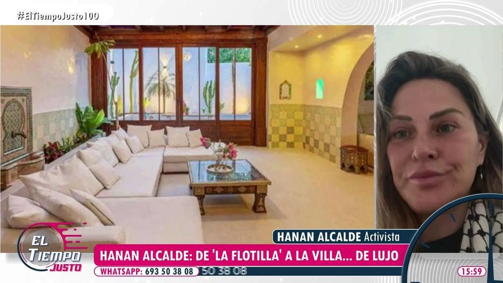 Hanan Alcalde se defiende de las críticas por tener una vivienda de lujo: "Los de izquierdas queremos todo para todos"