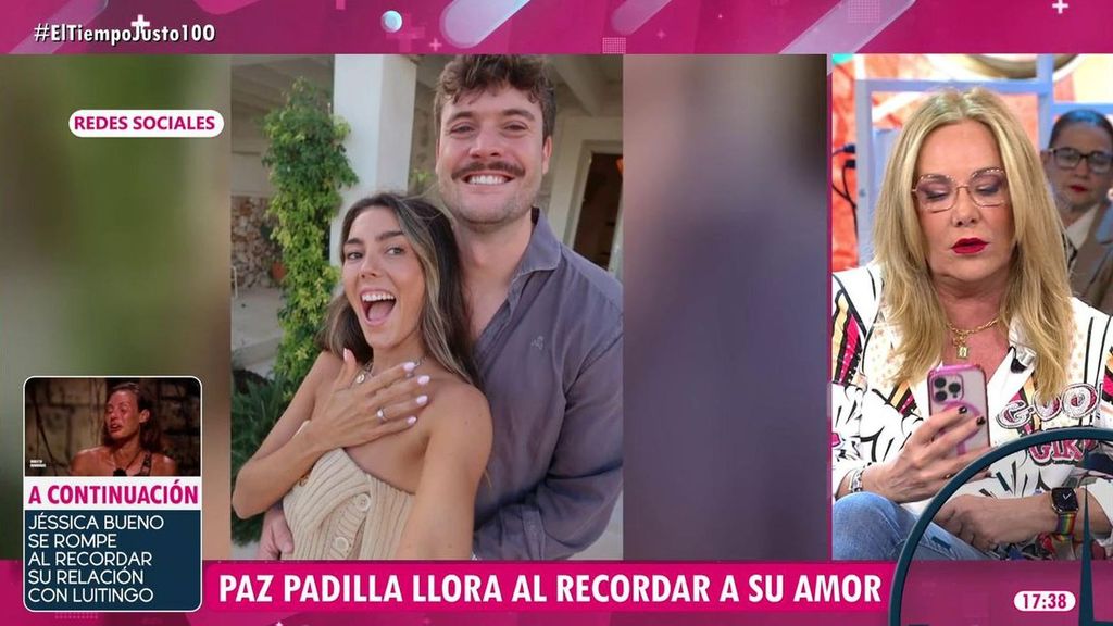 Paz Padilla revela a Belén Ro con un emotivo mensaje los detalles del anuncio de la boda de su hija Anna: "Aún no me lo creo"