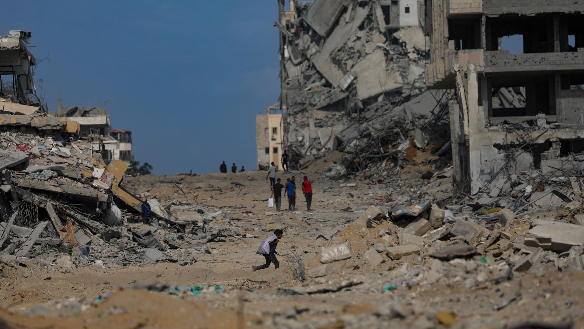 Gaza es una ciudad en ruinas