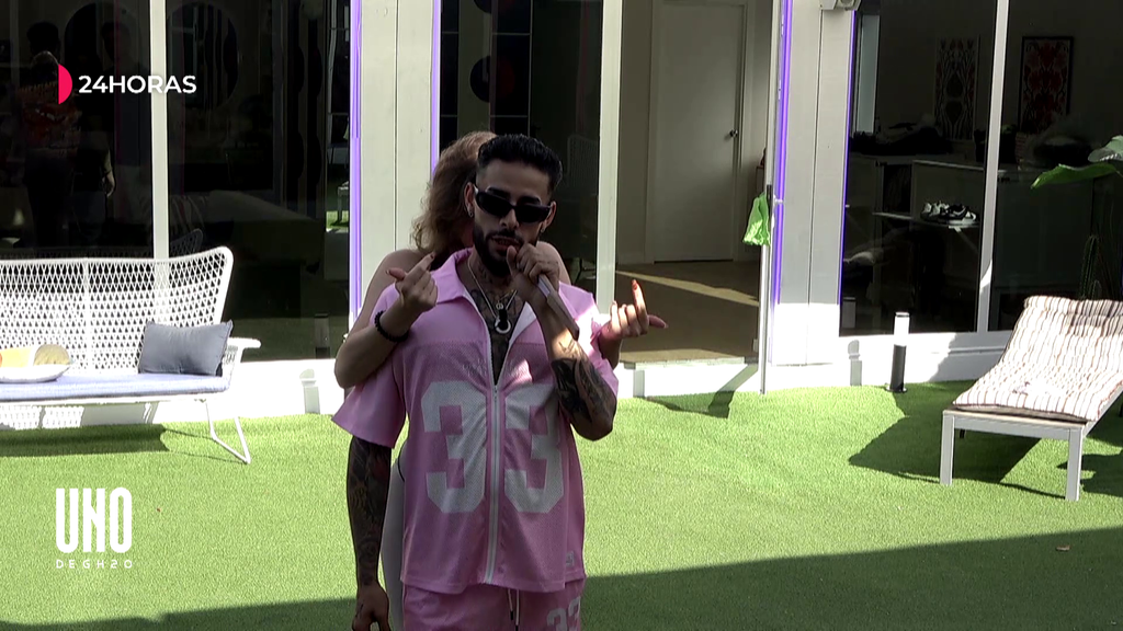 Jose sorprende a sus compañeros de 'Uno de GH20' con un tremendo show de reggaeton: "Te pega ser cantante"