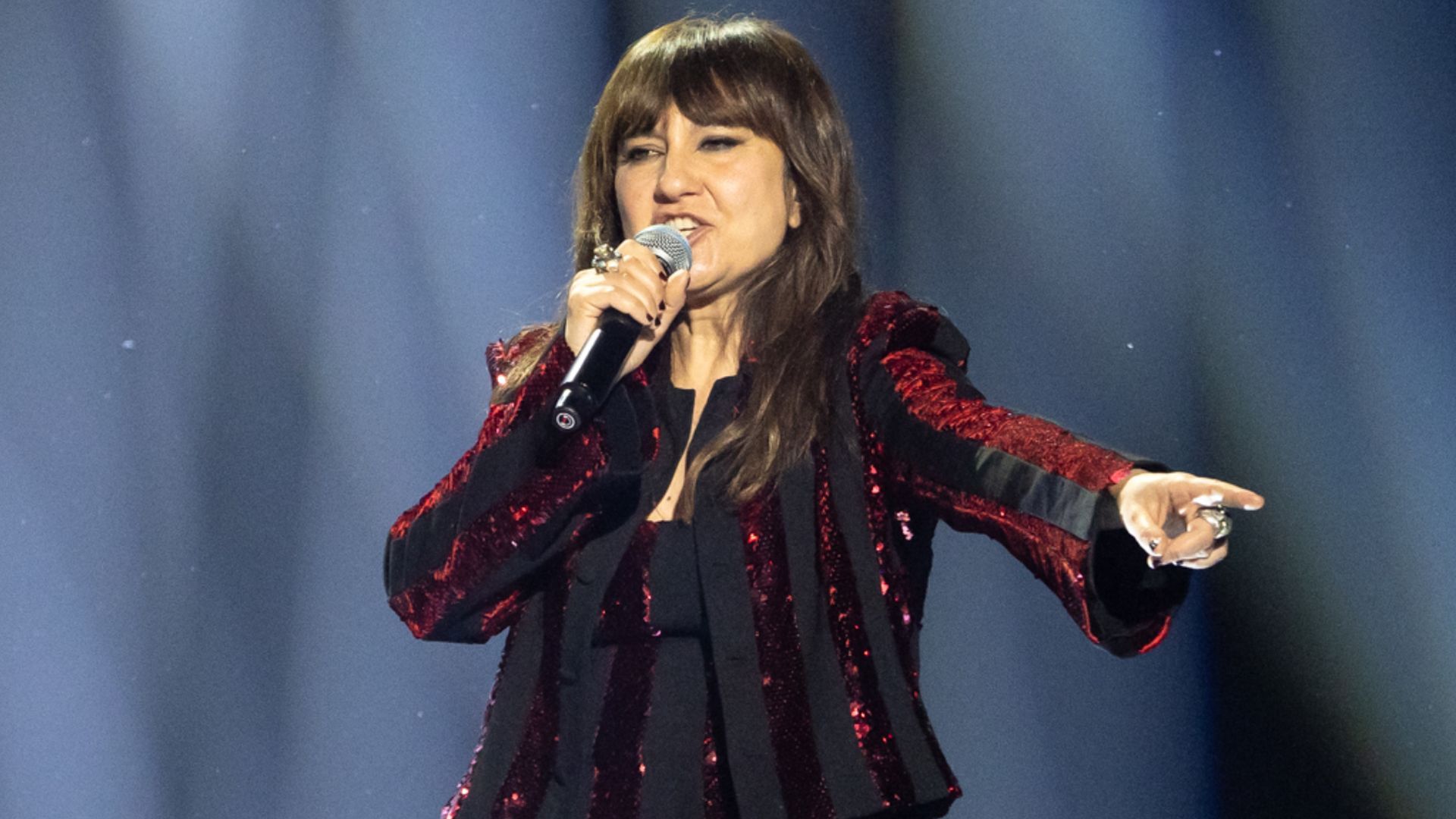 La cantante Eva Amaral en concierto