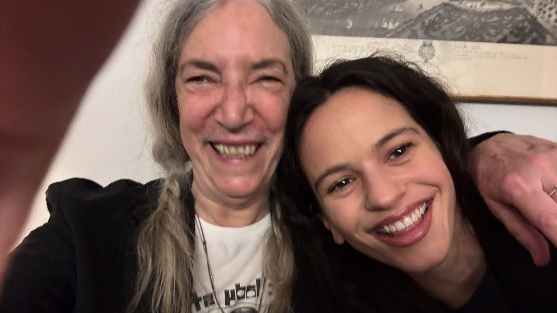 Patti Smith y Rosalía Patti Smith y Rosalía