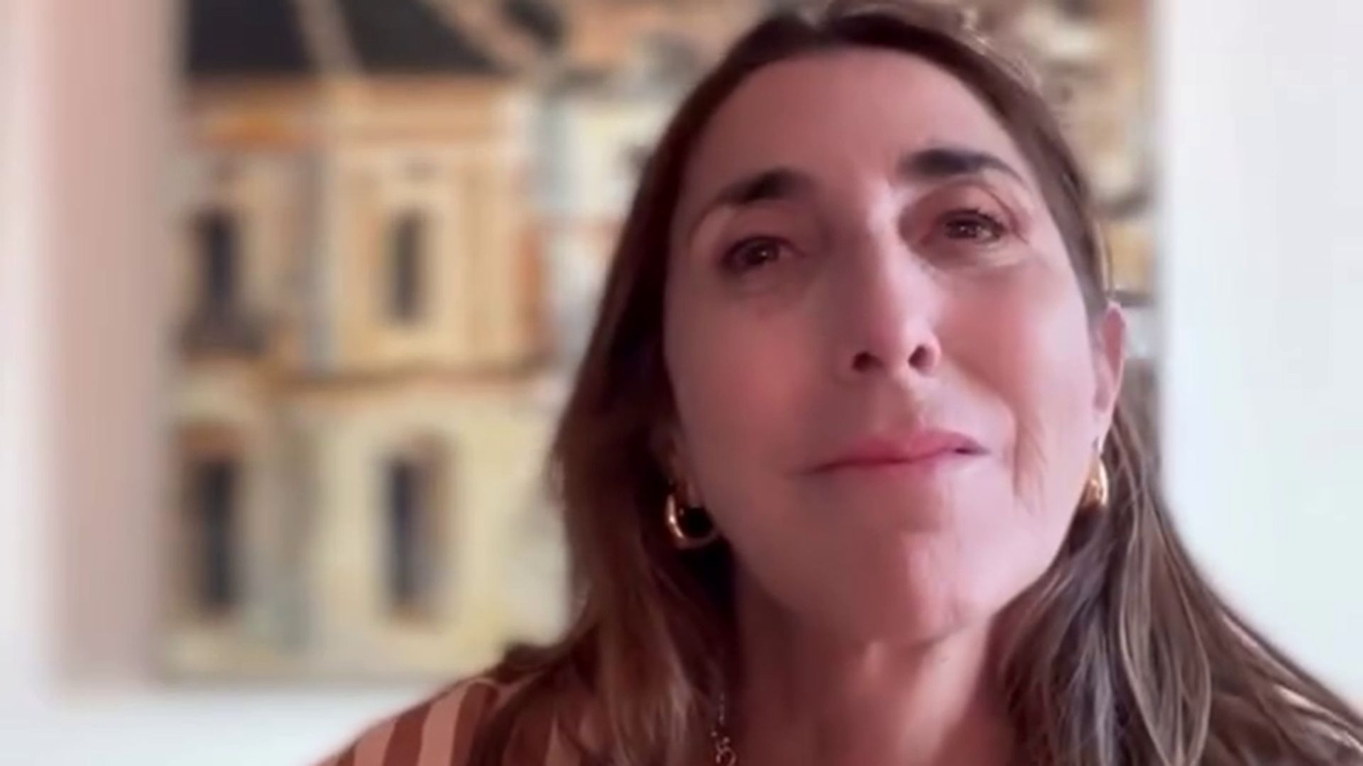 Paz Padilla llora por la boda de su hija