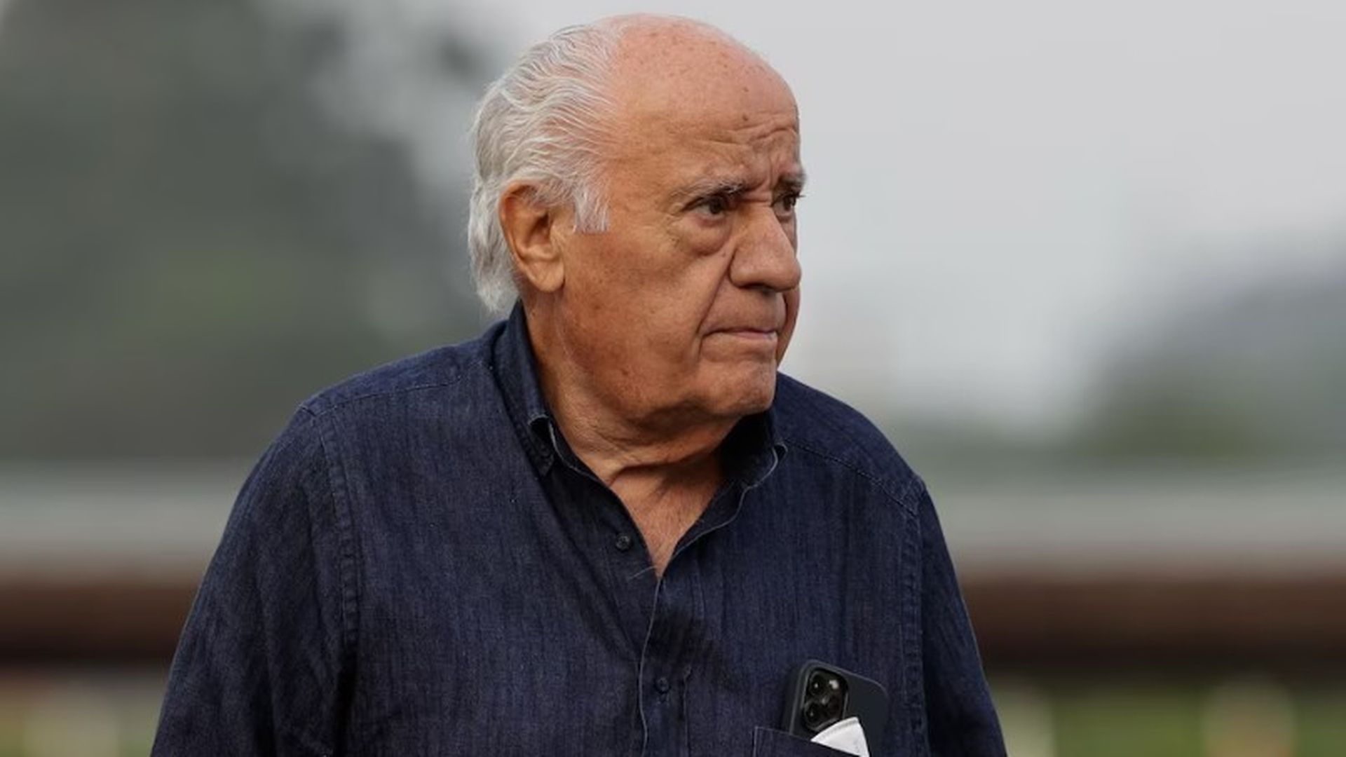 Amancio Ortega despide a su suegra, María Marcote, fallecida a los 96 años en La Coruña
