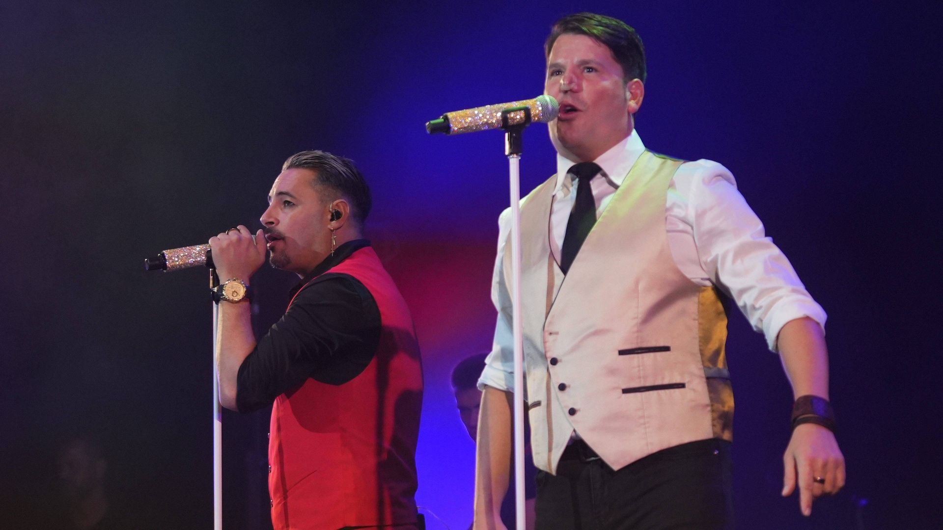 Andy y Lucas en su último concierto