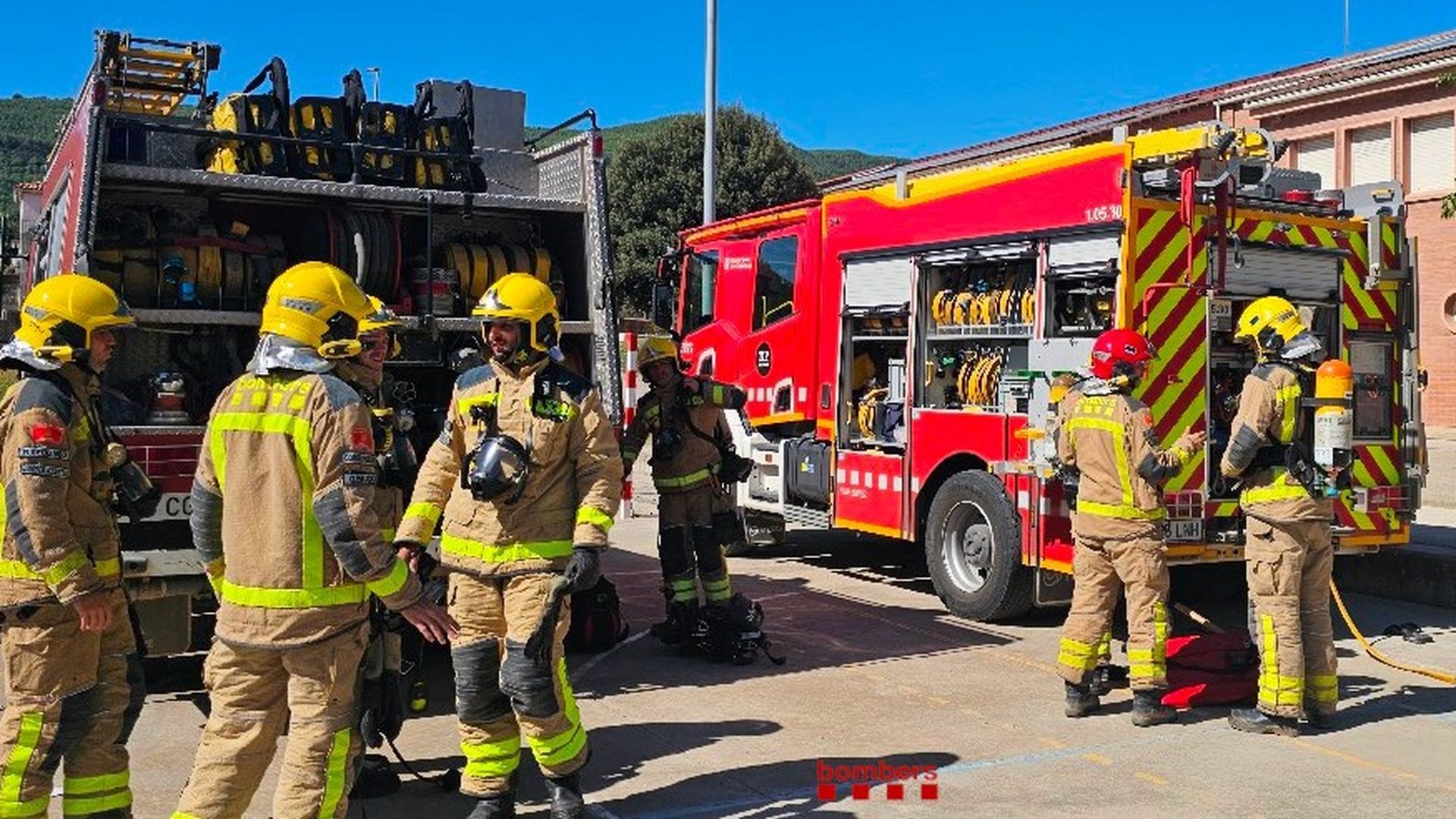 Bomberos en Catalunya