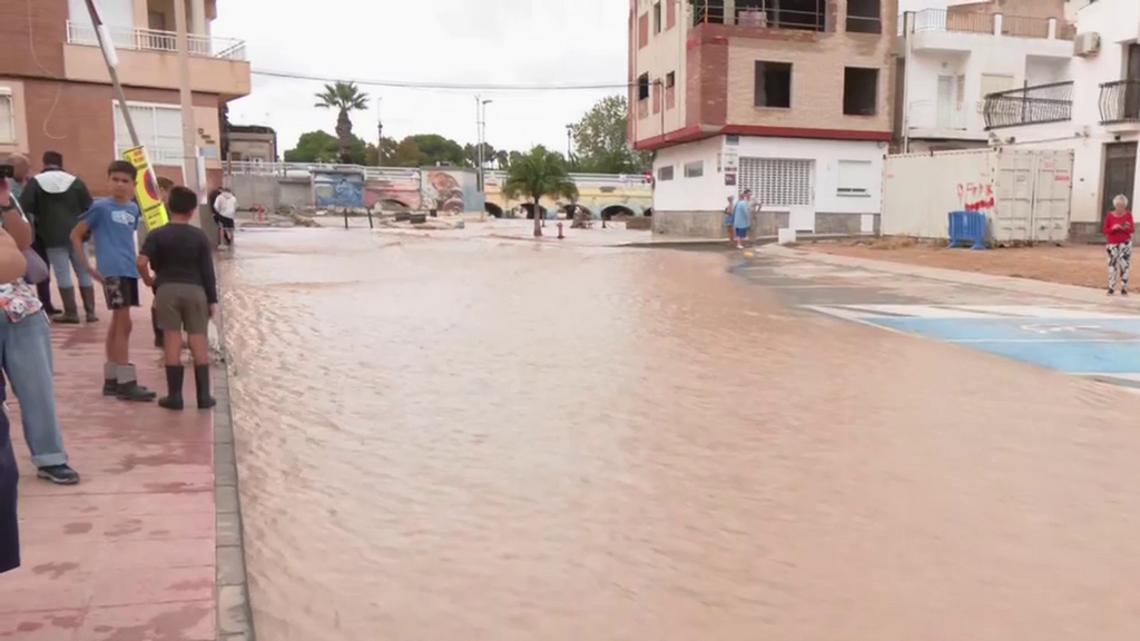 La DANA Alice azota Murcia y Alicante