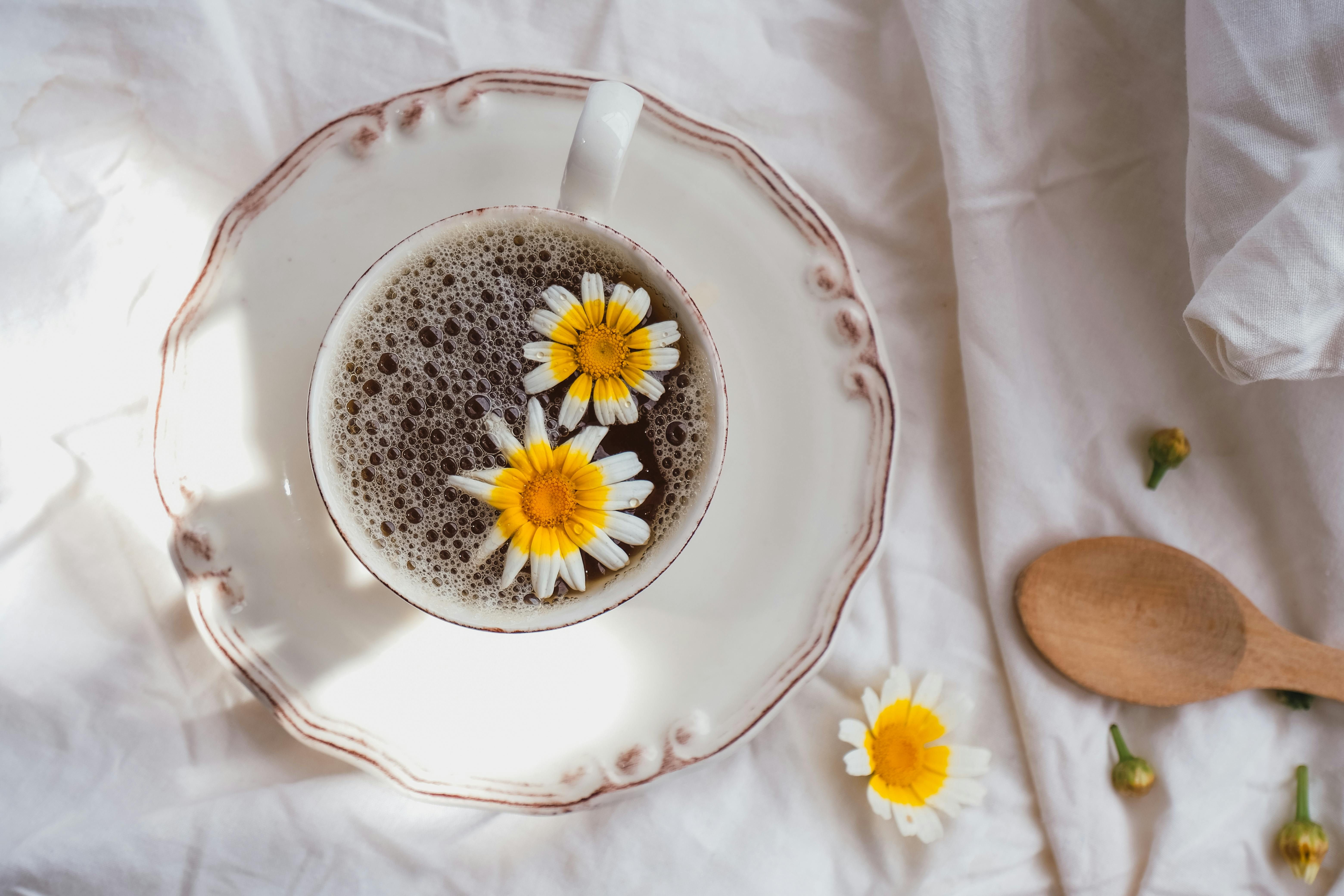 La de manzanilla es una de las infusiones más populares. FUENTE: Pexels