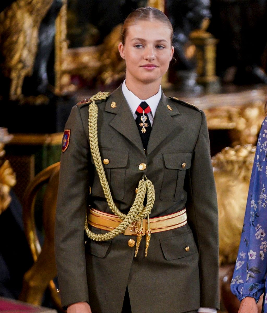 La princesa Leonor en el Día de la Hispanidad de 2023