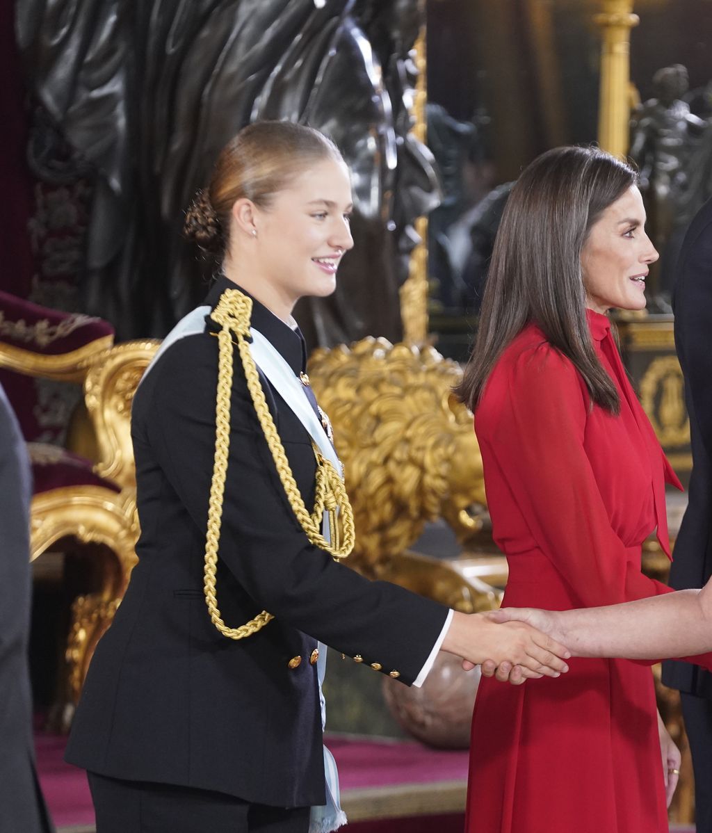 La princesa Leonor en el Día de la Hispanidad de 2024