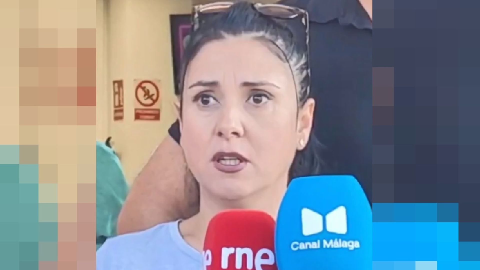 Mónica, madre desahuciada que pide un alquiler asequible en Málaga