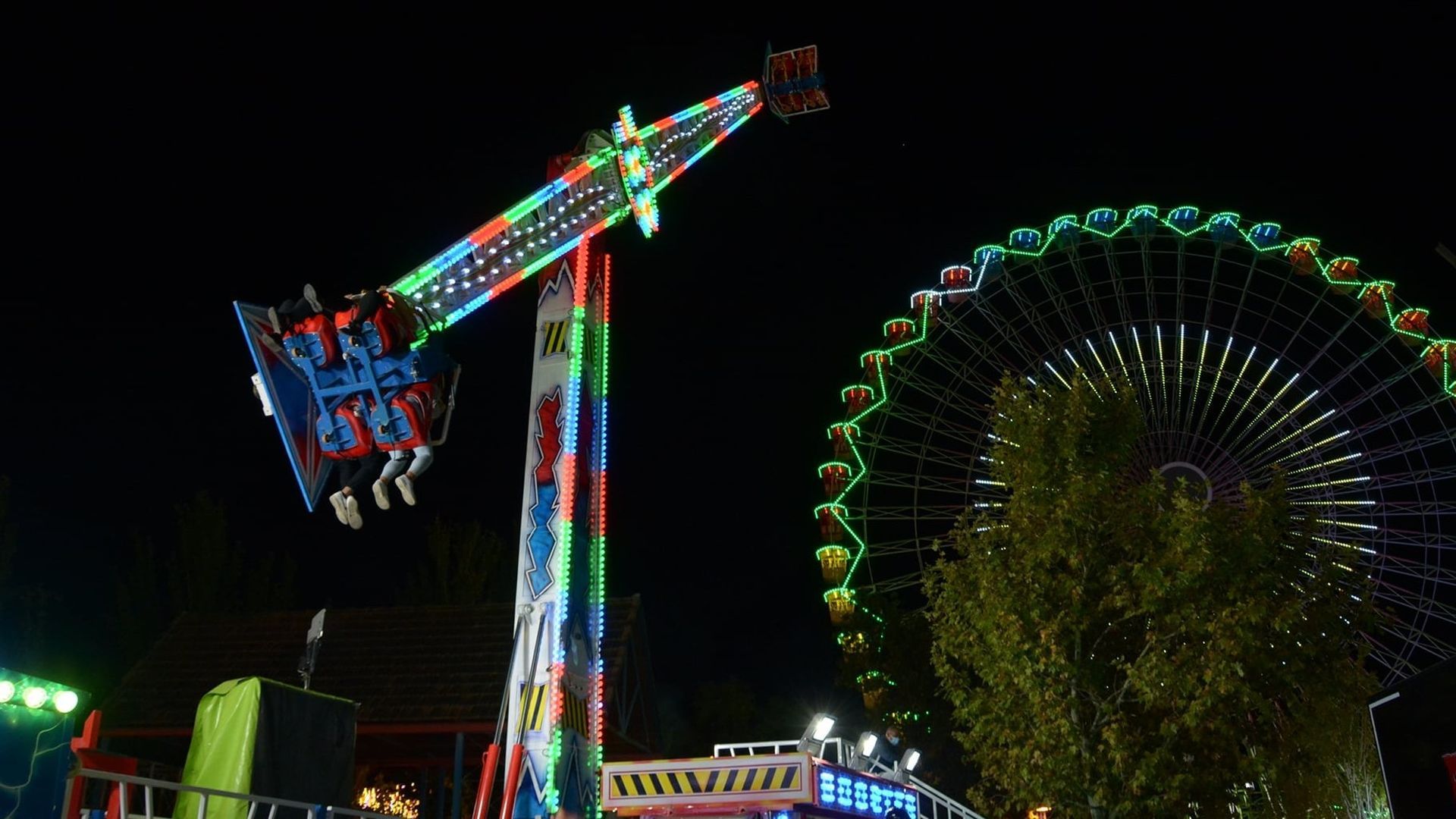 Atracciones de feria en Leganés