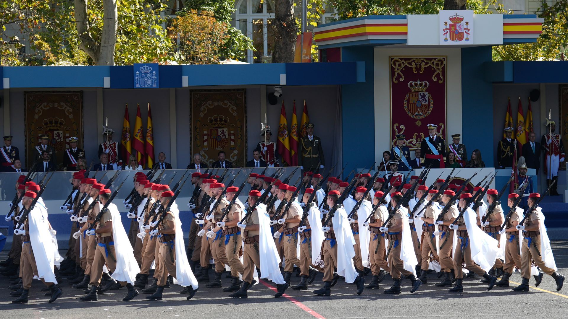 El desfile de este 12 de octubre