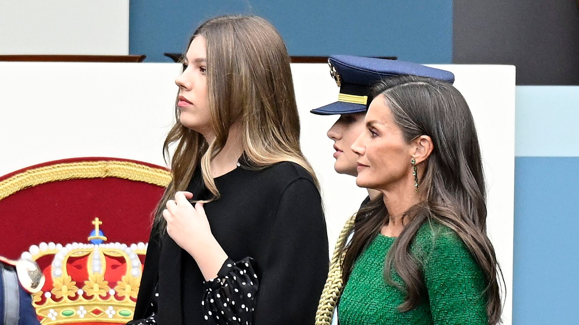 El look de la infanta Sofía en el Día de la Hispanidad
