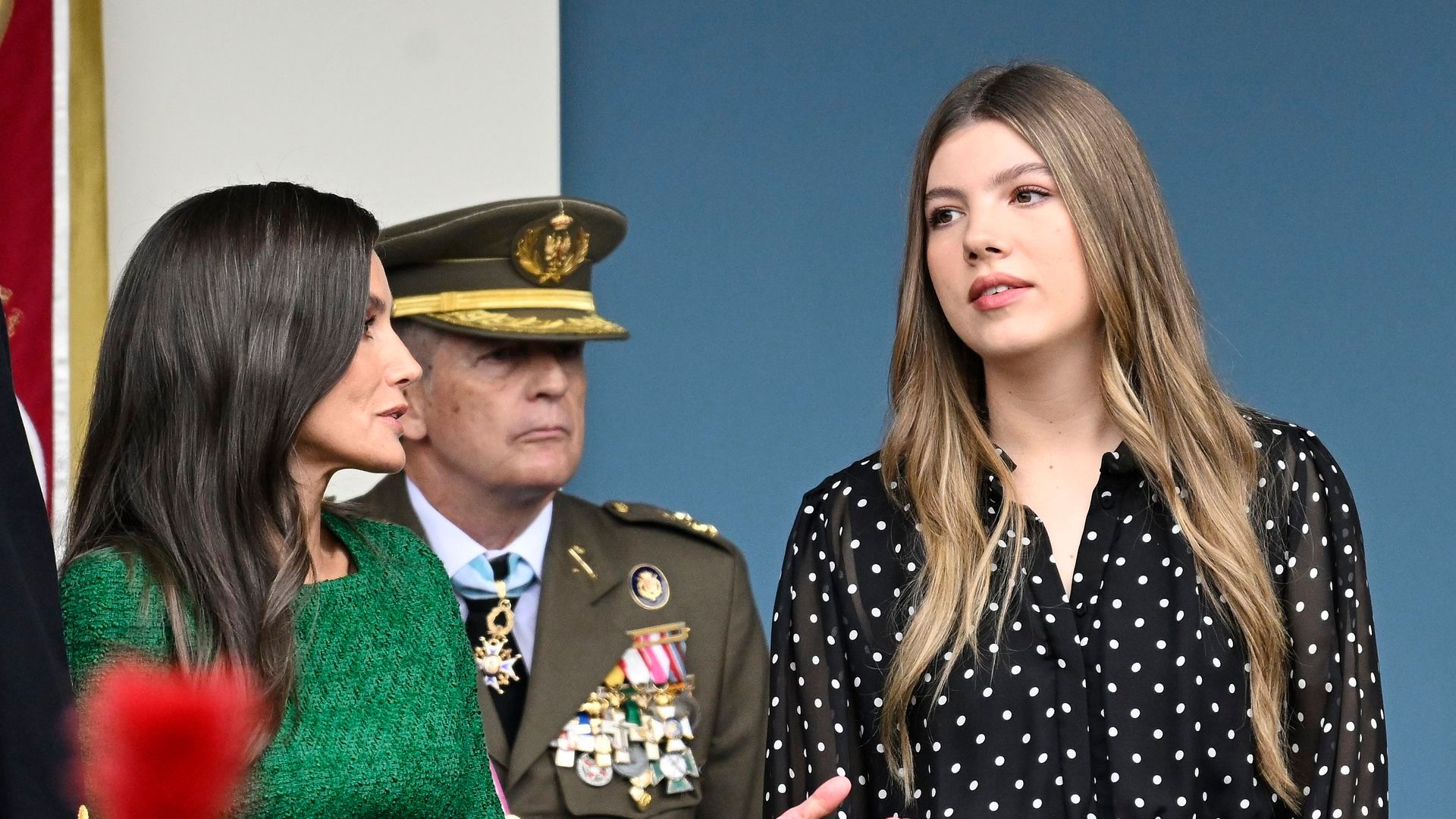 La infanta Sofía reaparece en el Día de la Hispanidad